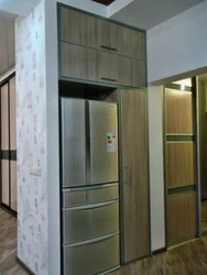 Built-In Refrigerators In The Hallway Photo