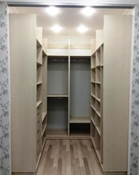Дизайн гардеробной комнаты своими руками