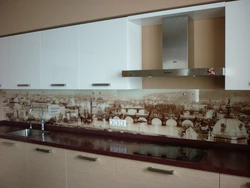 Kitchen photo brown glass