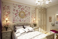 Floral bedroom design