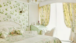 Дизайн Спальни В Цветочек