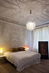 Люстры для спальни с натяжным потолком фото современные