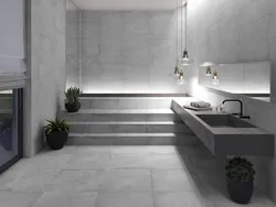Porcelain tiles for baths photo