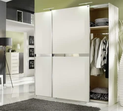 Sliding wardrobes photo modern in the hallway white