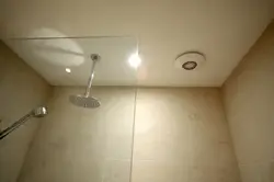 Ceiling ventilation in the bathroom photo
