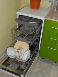 How to install a dishwasher in the kitchen photo