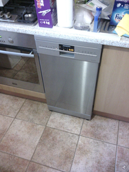 How to install a dishwasher in the kitchen photo