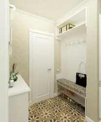 Small hallway in a panel house photo