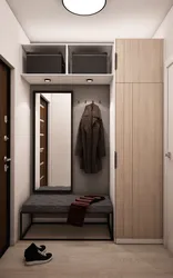 Panel ev fotoşəkilində kiçik koridor