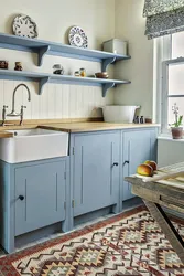 Painted kitchen photo