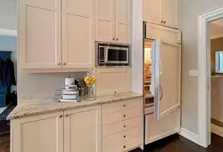 How To Install A Refrigerator In A Kitchen Cabinet Photo