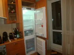 How To Install A Refrigerator In A Kitchen Cabinet Photo