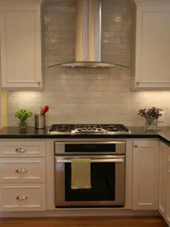 Tiles Under The Hood In The Kitchen Photo