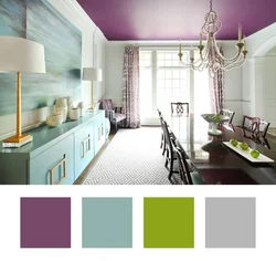 Color palette for kitchen interior