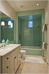 Sea ​​Green Bath Design