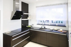 U-Shaped Kitchens Without Upper Cabinets Photo