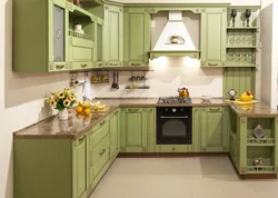 Kitchen design pistachio