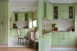 Kitchen design pistachio