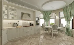 Tile Design For Dining Room And Kitchen