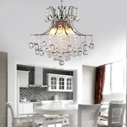 Fashionable chandeliers for the kitchen photo