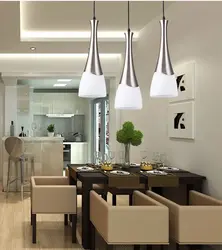 Fashionable chandeliers for the kitchen photo