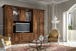 Walls in the living room shatura furniture photo