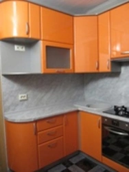 Cheap kitchens for Khrushchev houses photos