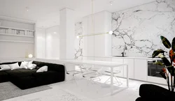 Marble bedroom photo
