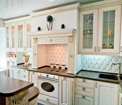 Photo of classic white and gold kitchens