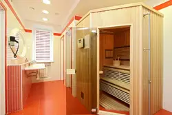 All saunas in the bathroom photo