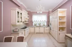 White and cream kitchens in interiors