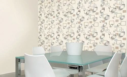 Washable Non-Woven Wallpaper For The Kitchen For A Small Kitchen Photo