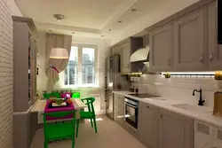 Kitchen design 10 m with window