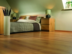 Laminate Flooring In The Bedroom Interior Photo