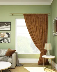 Curtain design for bedroom on one side