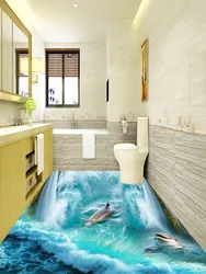 Bathroom floor design