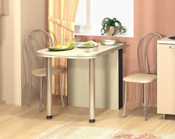 Столы для маленькой кухни раскладные недорого фото