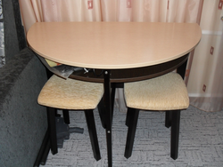 Inexpensive folding tables for a small kitchen photo