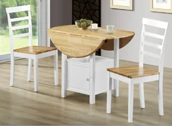 Столы для маленькой кухни раскладные недорого фото