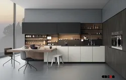 Kitchen minimalism real photos