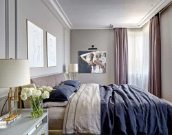 Accents in the bedroom interior