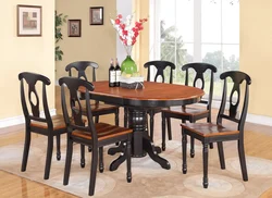 Комплекты столов и стульев для кухни фото