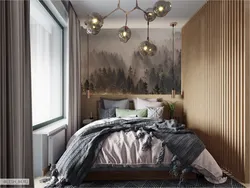Wallpaper Forest Bedroom Design