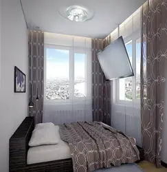 Small bedroom designs with one door and one window