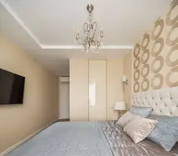 Bedroom design with dressing room 15 sq m