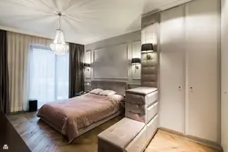 Дызайн спальні з гардэробнай 15 кв м
