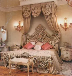 Yataq Otağının Interyerində Barokko Üslubu