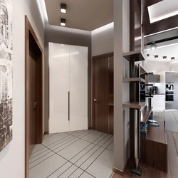 Kitchen And Corridor Design In Khrushchev