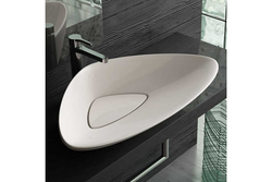 Sink bowl in the bathroom interior