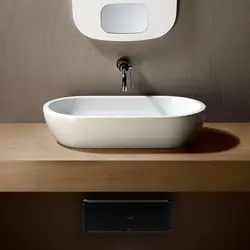 Sink bowl in the bathroom interior